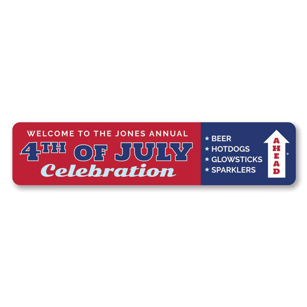 Lizton Sign Shop, Inc Annual 4Th Of July Celebration Custom Aluminum